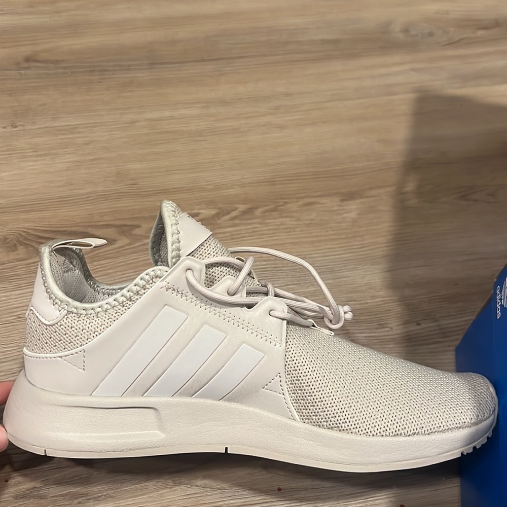 Women’s Cream Adidas Original Athletic Sneakers.